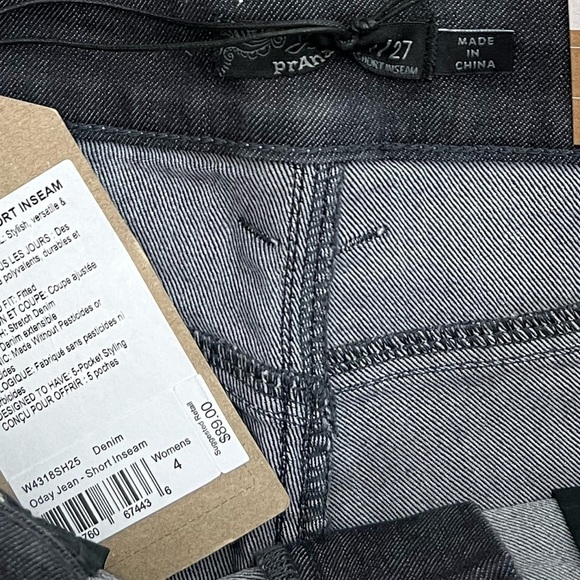 NWT Prana Oday Skinny Jeans in Denim Dark Wash - Picture 4 of 6